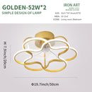 Lámpara de ventilador de techo LED Lámpara de techo minimalista moderna Comedor Dormitorio Lámpara de sala de estar Luz de ventilador redonda