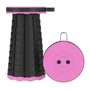 Gartenmöbel Einziehbarer Hocker Stühle Tragbarer Hocker Lounge Klappstuhl Campinghocker Faltbarer bequemer Angelstuhl