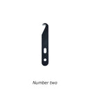 Tile Gap Repair Tool Hook Knife Professional Cleaning and Removal of Old Grout Hand Tools Tungsten Steel Joint Notcher Collator