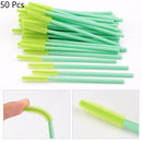 Disposable Silicone Gel Eyelash Brush Comb Mascara Wands Eye Lashes Extension Tool Professional Beauty Makeup Tool For Women