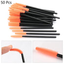 Disposable Silicone Gel Eyelash Brush Comb Mascara Wands Eye Lashes Extension Tool Professional Beauty Makeup Tool For Women
