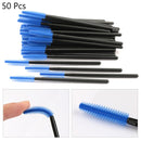 Disposable Silicone Gel Eyelash Brush Comb Mascara Wands Eye Lashes Extension Tool Professional Beauty Makeup Tool For Women