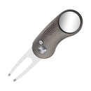 faltbares Mini-Golf-Divot-Werkzeug mit Golfballwerkzeug-Marker Pitch Cleaner Golf Pitchfork Golfzubehör Putting Green Fork