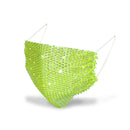 Glänzende Strass-Masken-Gesichts-Dekor-Schmuck-Bling-elastische Modeschmuck-Masken mit Gesichts-Bandana-Partei-Halloween-Cosplay-Mаска