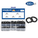 300/480pcs lock washers set stainless steel black carbon steel m2 m2.5 m3 m4 m5 m6 m8 m10 m12 spring lock washer assortment kit