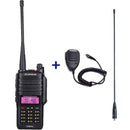 Dropshipping Baofeng 9R Plus wasserdichtes IP67 Walkie Talkie Hochleistungs-CB-Schinken 50 20 km lange Reichweite UV9R tragbares Funkgerät