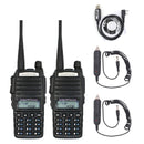 2 teile/los BaoFeng echte 8 Watt UV-82 High Power Zweiwegradio Tragbares Radio Dual Band VHF/UHF 10 km lange reichweite Walkie Talkie UV82