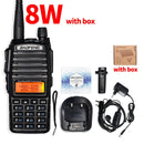 Hochleistungs-8W Baofeng UV-82 Walkie Talkie UV82 Dual Band VHF/UHF FM Transceiver 10 km Langstreckenjagd Zweiwege-CB-Radio