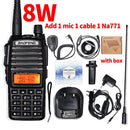Hochleistungs-8W Baofeng UV-82 Walkie Talkie UV82 Dual Band VHF/UHF FM Transceiver 10 km Langstreckenjagd Zweiwege-CB-Radio