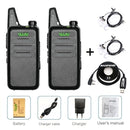 1/2/3/4/5/6PCS Mini-Walkie-Talkies WLN KD-C1 CB-Radiosender UHF 430-440 KDC1 Amateurfunk-Transceiver Amateur Klares Sprachsignal