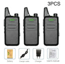 1/2/3/4/5/6PCS Mini-Walkie-Talkies WLN KD-C1 CB-Radiosender UHF 430-440 KDC1 Amateurfunk-Transceiver Amateur Klares Sprachsignal