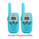 Retevis RT637 RT37 Walkie Talkie Kinder 2pcs Sechs Farben Kinderradio Festival Geburtstagsgeschenk Push To Talk für Kinder Woki Toki