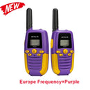 Retevis RT637 RT37 Walkie Talkie Kinder 2pcs Sechs Farben Kinderradio Festival Geburtstagsgeschenk Push To Talk für Kinder Woki Toki
