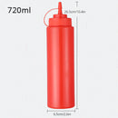 Konco Gewürz-Quetschflaschen, für Ketchup, Senf, Mayo, scharfe Saucen, Olivenölflaschen, Küchenhelfer