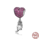 Heißer Verkauf 100% echter 925er Sterlingsilber Ariel Ballon Charm Fit Original Pandora Armband Herstellung von Mode DIY Schmuck für Frauen