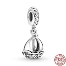 Heißer Verkauf 100% echter 925er Sterlingsilber Ariel Ballon Charm Fit Original Pandora Armband Herstellung von Mode DIY Schmuck für Frauen
