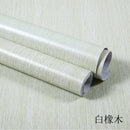 PVC-Tapete mit Holzmaserung, selbstklebend, wasserdicht, Möbelaufkleber, Kontaktpapier, Schlafsaal, Küchentür, Schrank, Desktop-Dekor