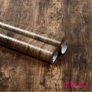 PVC-Tapete mit Holzmaserung, selbstklebend, wasserdicht, Möbelaufkleber, Kontaktpapier, Schlafsaal, Küchentür, Schrank, Desktop-Dekor
