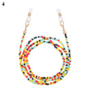 Bohemian Colored Mask Strap Beaded Glasses Chains Women Face Mask Lanyard Anti Slip Women&