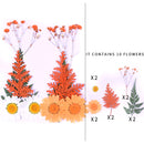 Small Real Dried Flower Natural Dry Plants For Candle Epoxy Resin Pendant Necklace Jewelry Making Craft DIY Accessori