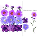 Small Real Dried Flower Natural Dry Plants For Candle Epoxy Resin Pendant Necklace Jewelry Making Craft DIY Accessori