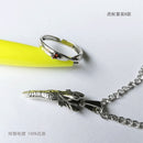 Anime Jujutsu Kaisen Halskette Itadori Yuji Cosplay Zubehör Gojo Satoru Ring Kugisaki Nobara Anhänger Anzug