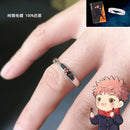 Anime Jujutsu Kaisen Halskette Itadori Yuji Cosplay Zubehör Gojo Satoru Ring Kugisaki Nobara Anhänger Anzug