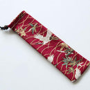 Neue tragbare Kissentasche Messer Gabel Stäbchen Tasche weich 1Pc Luft Baumwolle Reißverschluss Reisebesteck Tasche Aufbewahrungszubehör