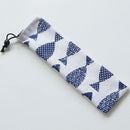 Neue tragbare Kissentasche Messer Gabel Stäbchen Tasche weich 1Pc Luft Baumwolle Reißverschluss Reisebesteck Tasche Aufbewahrungszubehör