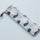 Neue tragbare Kissentasche Messer Gabel Stäbchen Tasche weich 1Pc Luft Baumwolle Reißverschluss Reisebesteck Tasche Aufbewahrungszubehör