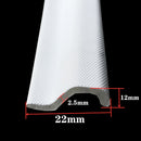 2M selbstklebender Türfenster-Dichtungsstreifen, schalldichtes Akustikschaum-Dichtungsband, Dichtungsband, Dichtungsstreifen, Lückenfüller, Fensterbeschläge