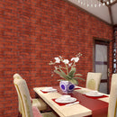 Adhesivo impermeable para pared de 10M para sala de estar, cocina, baño, decoración del hogar, vinilo extraíble, papel tapiz autoadhesivo de piedra de ladrillo de PVC