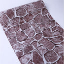 Adhesivo impermeable para pared de 10M para sala de estar, cocina, baño, decoración del hogar, vinilo extraíble, papel tapiz autoadhesivo de piedra de ladrillo de PVC