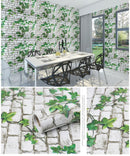 Adhesivo impermeable para pared de 10M para sala de estar, cocina, baño, decoración del hogar, vinilo extraíble, papel tapiz autoadhesivo de piedra de ladrillo de PVC