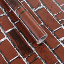 Adhesivo impermeable para pared de 10M para sala de estar, cocina, baño, decoración del hogar, vinilo extraíble, papel tapiz autoadhesivo de piedra de ladrillo de PVC