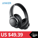 Anker Soundcore Life Q20 Hybrid Active Auriculares con cancelación de ruido, Auriculares inalámbricos con Bluetooth sobre la oreja