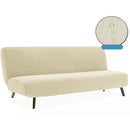 Waterproof sofa bed cover jacquard solid color spandex living room stretch all-inclusive sofa cushion cover without armrests