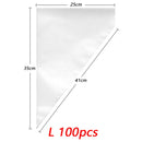 Bolsa de repostería desechable de 100 Uds., bolsas de confitería de tamaño S/M/L para decoración de pasteles, Fondant, utensilios para manga pastelera para hornear en la cocina