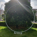 Kreis Hochzeit Bogen Hintergrund Schmiedeeisen Regal Dekorative Requisiten DIY Runde Party Hintergrund Regal Blume mit Rahmen