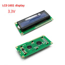 LCD-Anzeige LCD1602-Modul Blauer Bildschirm 1602 i2c LCD-Anzeigemodul HD44780 16x2 IIC-Zeichen 1602 5V für Arduino-LCD-Anzeige
