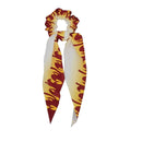 Anime Demon Slayer Cosplay anillo para el cabello cinta Nezuko Zenitsu Tanjirou moda Scrunchies accesorios para el cabello accesorios de disfraz de niña