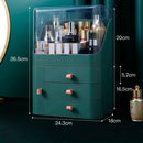 Mode Große Kapazität Kosmetische Aufbewahrungsbox Wasserdicht Staubdicht Badezimmer Desktop Beauty Makeup Organizer Hautpflege Schublade