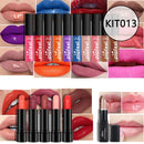 POPFEEL All-in-One-Make-up-Kit (Lidschatten, LiGloss, Lippenstift, Pinsel, Augenbrauen, Concealer) Beauty-Kosmetiktasche