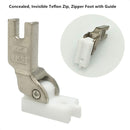 Industrienähmaschine Nähfuß Flachwagen 0.3 Nähfuß Reißverschluss