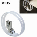 Industrienähmaschine Nähfuß Flachwagen 0.3 Nähfuß Reißverschluss