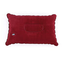 Tragbare ultraleichte aufblasbare PVC-Nylon-Luftkissen Camping-Schlafkissen Reisen Wandern Strand Auto Flugzeug Kopfstütze Camp Gears