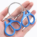 2021 Neue Handkettensäge Sicherheit Survival Laubsäge Kettensäge Notfall Outdoor Stahldrahtsäge Taschengetriebe Camping Jagd Kits