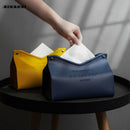 Leder Tissue Box Auto Toilette Pumpbox Home Wohnzimmer Dekoration Schlafzimmer Küche Desktop Nordic Große Aufbewahrungsbox Großhandel