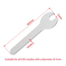 KeePang E3D V6 Düse Mini Spanner M2 M2.5 M3 M4 Schraube Mutter Sechskant Kreuzschlüssel Hülsenbuchse Wartung Modellauto Radwerkzeug