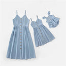 Tank Mutter Tochter Kleid Familie Passende Kleidung Aussehen Mutter Baby Mama und ich Kleider Kleidung Frau &amp; Kind Mädchen Kleinkinder Outfits